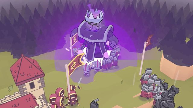 The skeleton king boss storms the kingdom